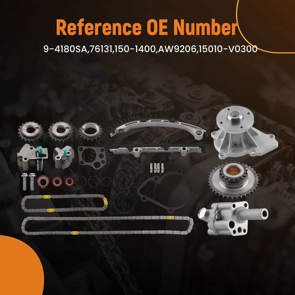 Complete Timing Chain for Nissan Xterra 2.4L (2001–2004) AW9206 76131