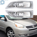 Set of 2 Front Bumper Fog Driving Lights for Toyota Sienna (2004–2005)