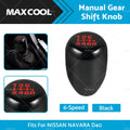 6 Speed Manual Gear Shift Knob for Nissan Navara D40 (2004–2015)