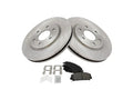 Front Brake Pad and Rotor Kit for Suzuki Equator (2011–2012) QY353KC