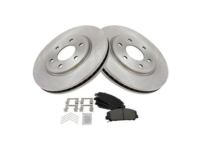 Front Brake Pad and Rotor Kit for Suzuki Equator (2011–2012) QY353KC