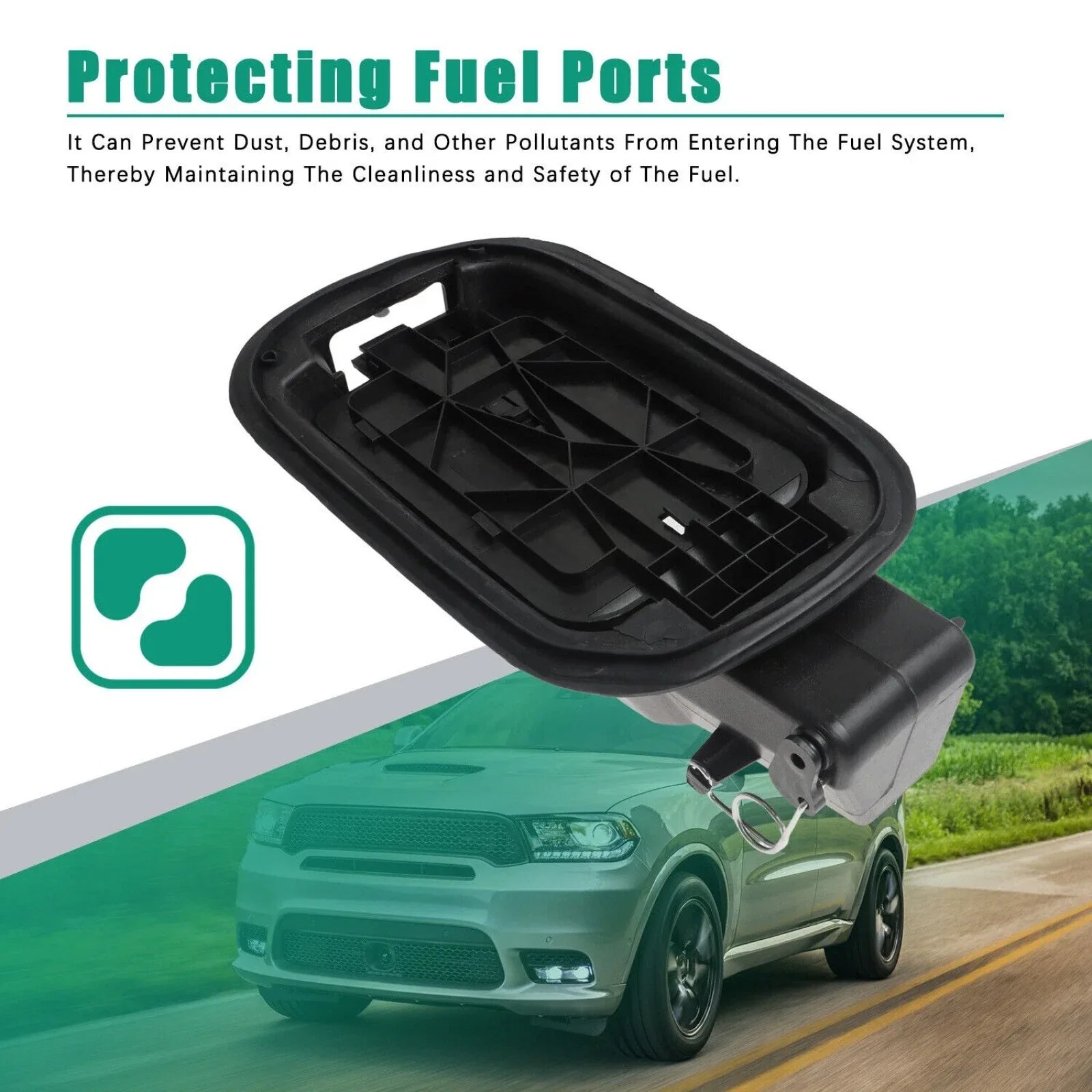 Fuel Filler Gas Door Housing Kit for Dodge Durango (2014-2020)