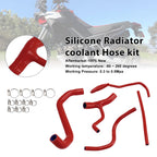 Silicone Radiator Coolant Hose for Aprilia Tuareg 660 (2022–2025) Red