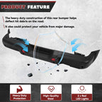 Rear Bumper Kit 10th Anniversary Style for Jeep Wrangler JL Gladiator (2018–2024)