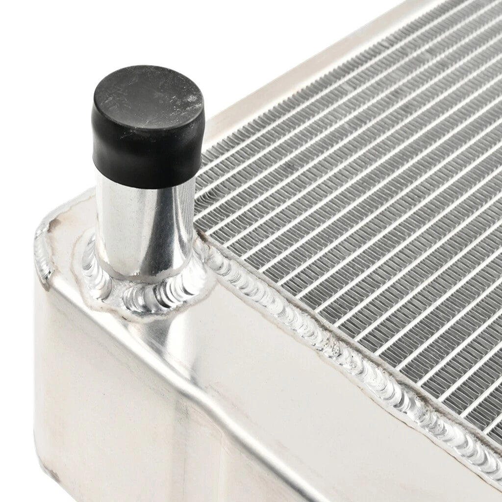 Aluminum Radiator for Chevy (Universal, 26", 2 Row, Single Pass)