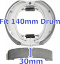 Brake Shoes for Honda TRX 250 TE/TM/X/EX Recon Sportrax 250 GB500 (1989–1990)