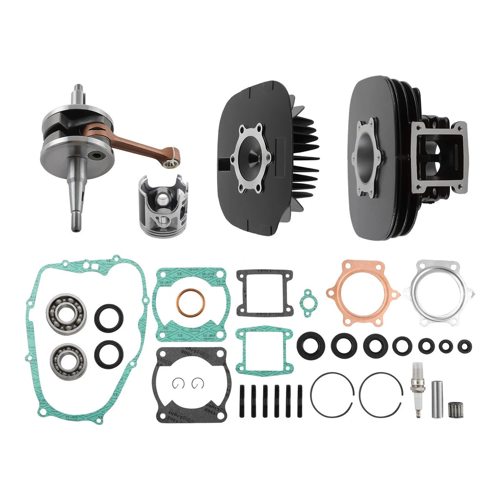 Top End Kit for Yamaha Blaster 200 (1988–2006) - Cylinder, Piston, Ring, Gasket, Spark Plug
