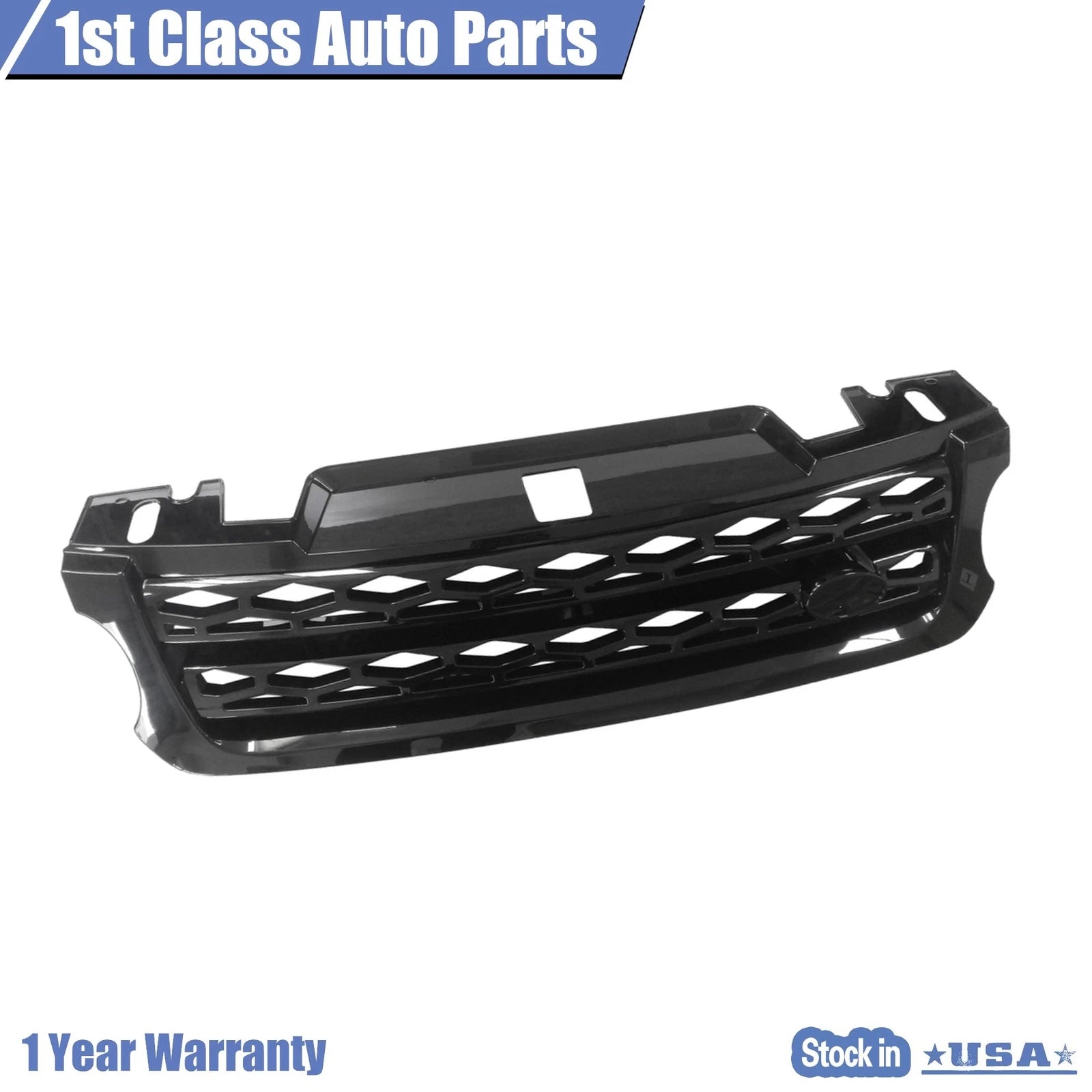 Glossy Black Center Mesh Grille for Range Rover Sport (2014-2017)