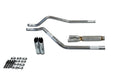 Dual Exhaust Kit for Chevy Blazer (1995–1999) with Glasspack Slash Tip