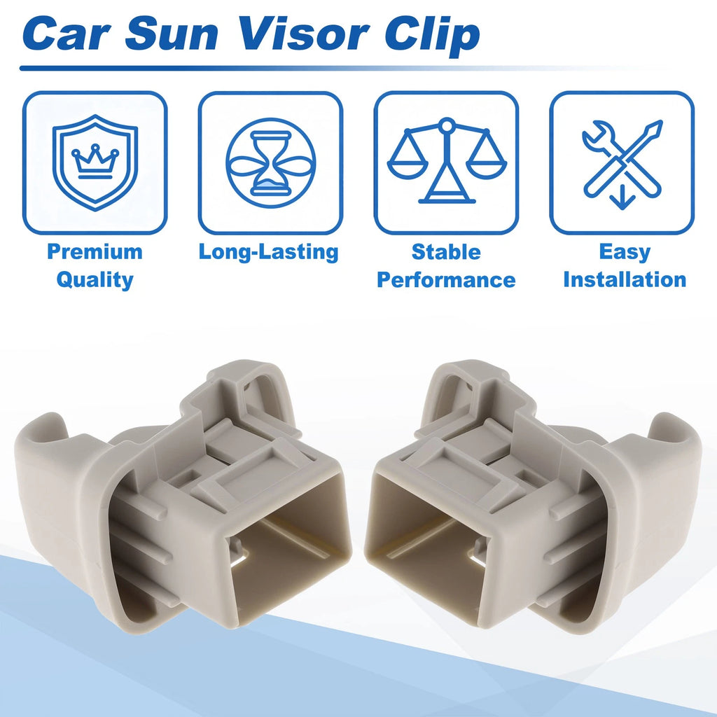 Sun Visor Clip for Subaru Impreza (2008–2016) No. 92018FG001ME Gray