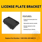 Front License Plate Mounting Bracket for Chevrolet Tahoe Avalanche (2007–2013)