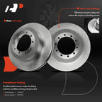 Rear Disc Brake Rotors for Ford F-450 F-550 Super Duty (2002–2004)