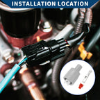 1 Set of Oil Plug Sensor Connector for Honda 