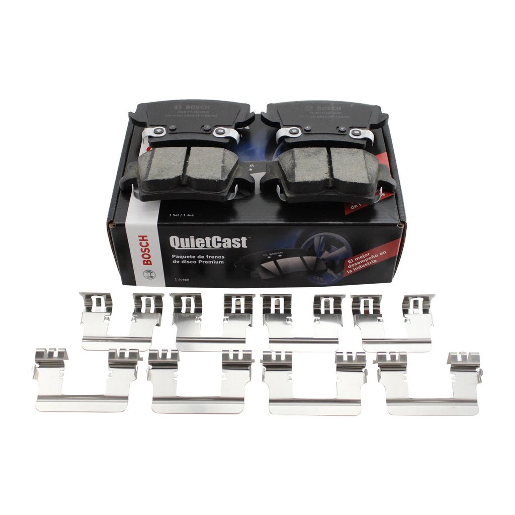 Set of 4 Bosch QuietCast Rear Ceramic Brake Pads for Dodge 300 Challenger Charger Magnum