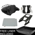 Chopped Trunk Rack Plate Pad & Docking Kit for Harley Touring Road King (2014–2026)