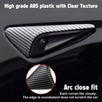 Carbon Look Side Camera Decor Cover Trim for Tesla Model 3 (2024-2025)