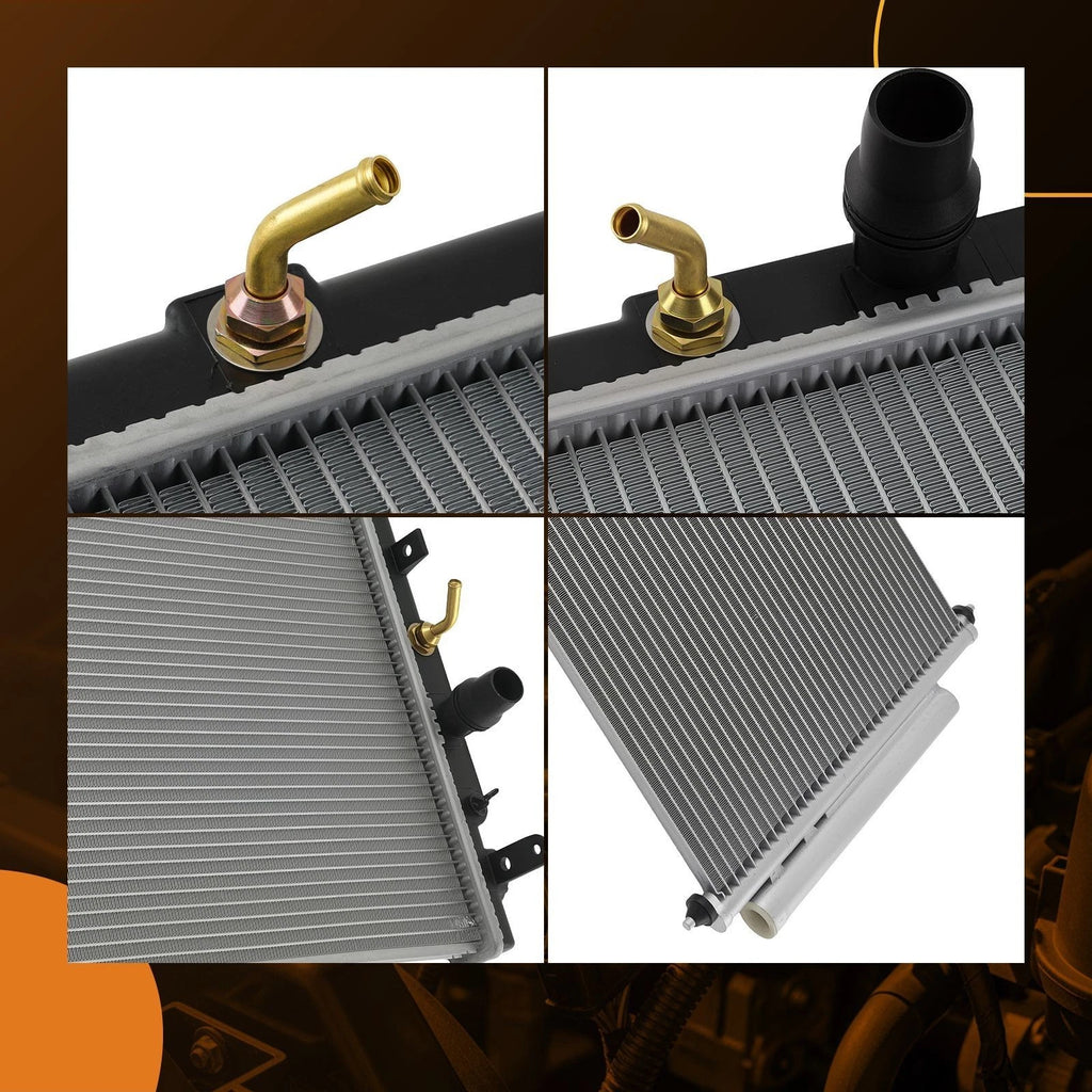 Aluminum Engine Radiator Set for Honda CR-V 2007-2009