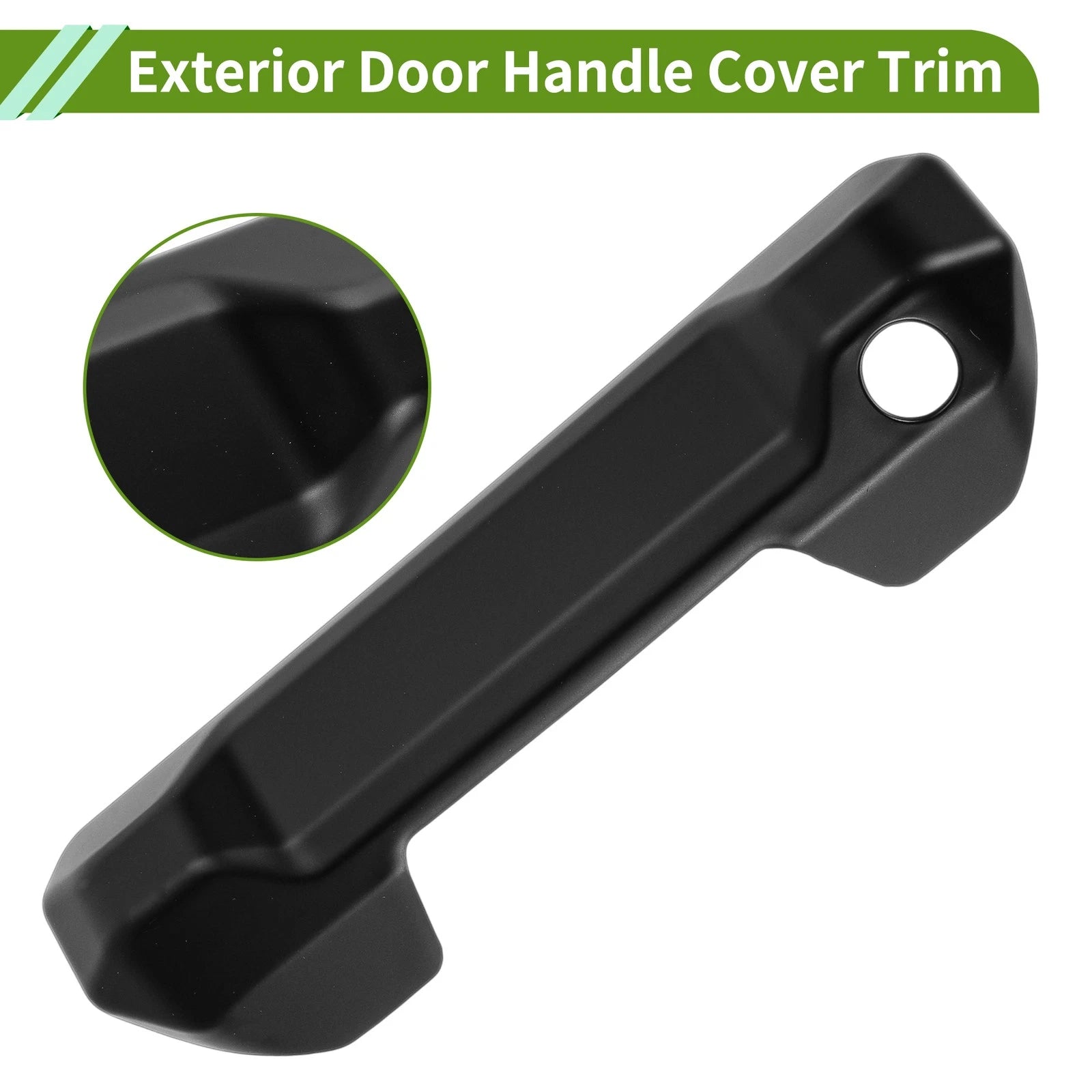 Exterior Door Handle Cover Trim for Toyota Tundra (2022–2025) 1 Hole ABS