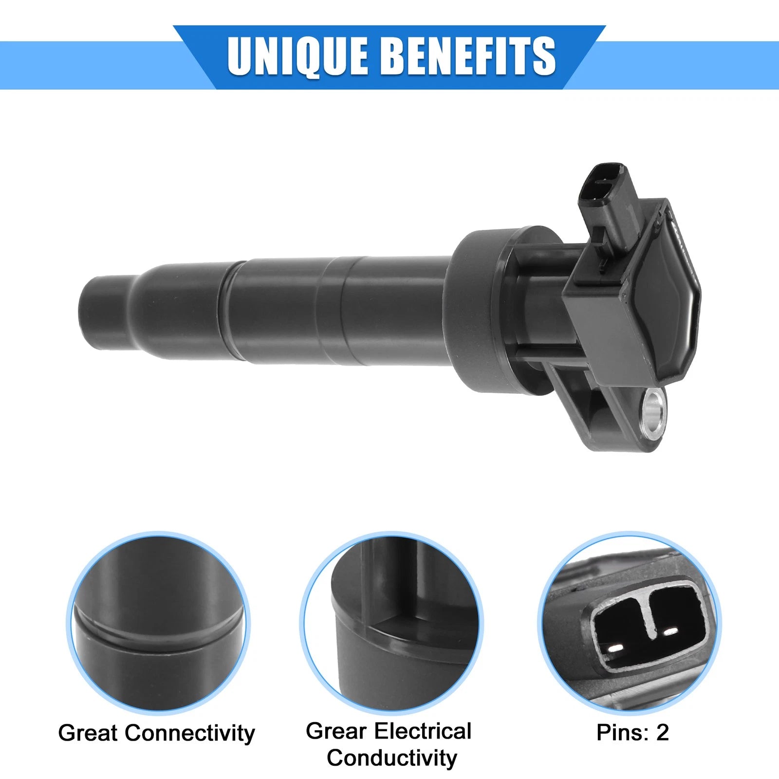 Ignition Coil Assembly for Hyundai Sonata (2006–2010) & Kia Optima