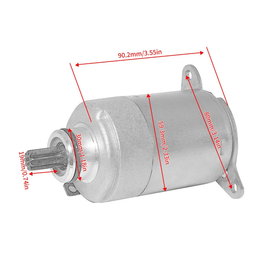 Starter for Kymco Agility City 125, Super 8, Like 125 (2007–2019) 31200-KUDU-C00