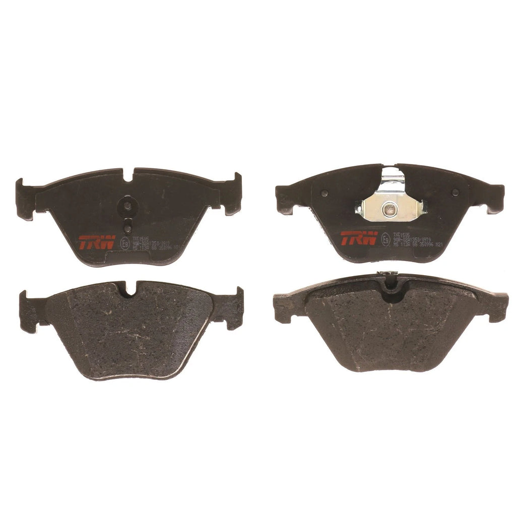 Set of 4 Disc Brake Pads for BMW 535i xDrive (2011)