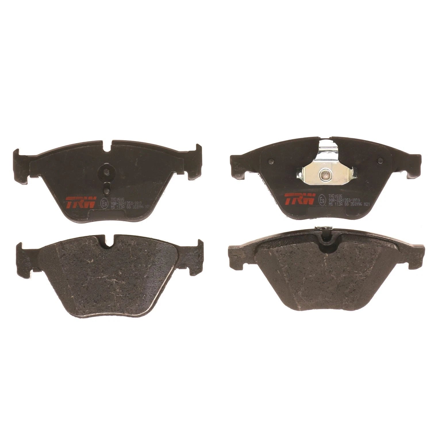 Set of 4 Disc Brake Pads for BMW 535i xDrive (2011)