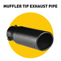 Exhaust Tip for Universal Fit (2.5" Inlet, 3" Outlet, 8.4" Long)