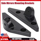 Set of 2 Side Mirror Mounting Brackets for Polaris Slingshot (2015–2025)