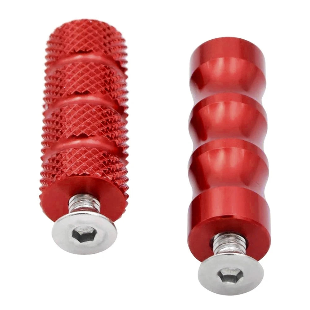 M6 6mm Foot Peg Gear Shift Brake Lever Toe Peg Pedal for Universal Motorcycle