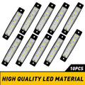 10 Pod LED Rock Lights for Jeep Offroad Truck ATV UTV