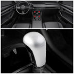 Mazda 3 Axela Silver Console Gear Shift Knob Cover Trim (2020-2021)