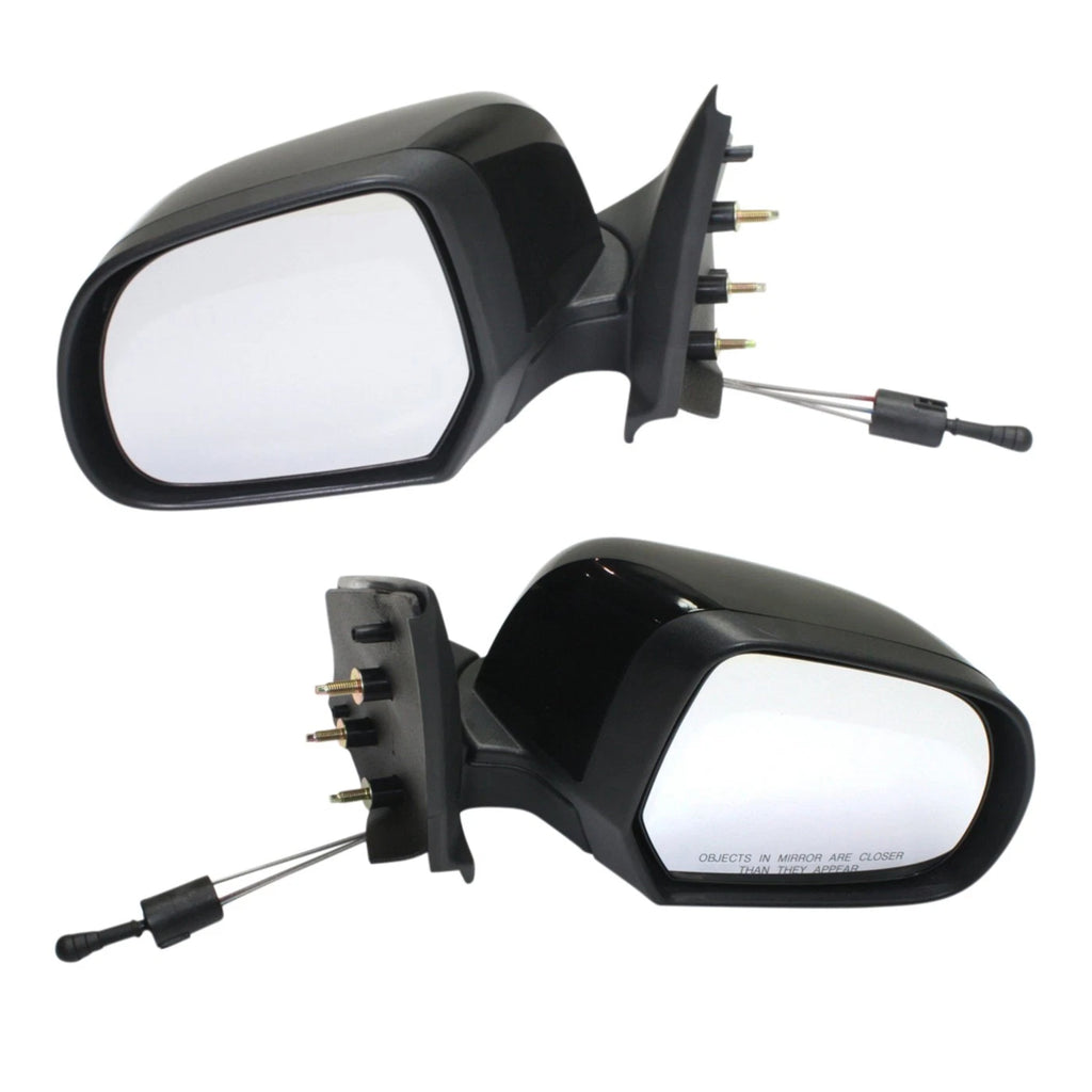Manual Mirror Set for Nissan Versa (2012–2014) Manual Folding Paintable