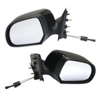 Manual Mirror Set for Nissan Versa (2012–2014) Manual Folding Paintable
