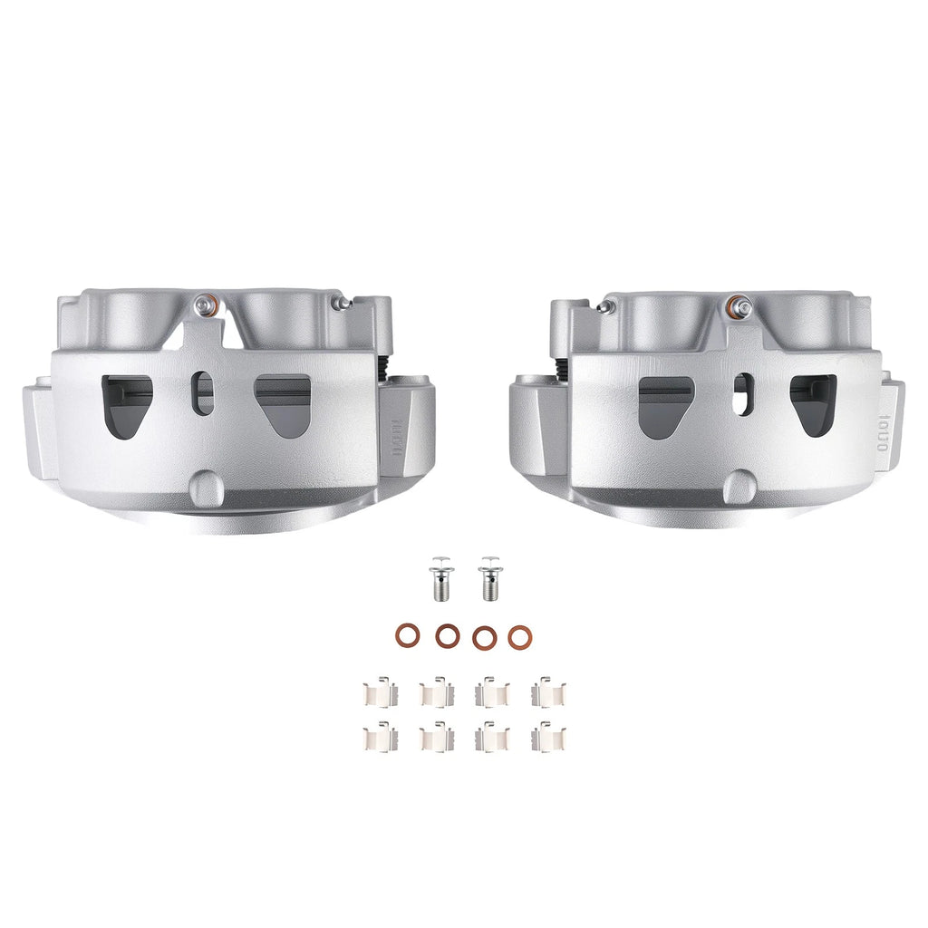 Set of 2 Front Disc Brake Calipers for Silverado Sierra 2500HD 3500HD (2011–2019)