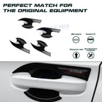 Gloss Black Door Handle Bowl Panel Cover Trim for Honda Civic (2022-2026)