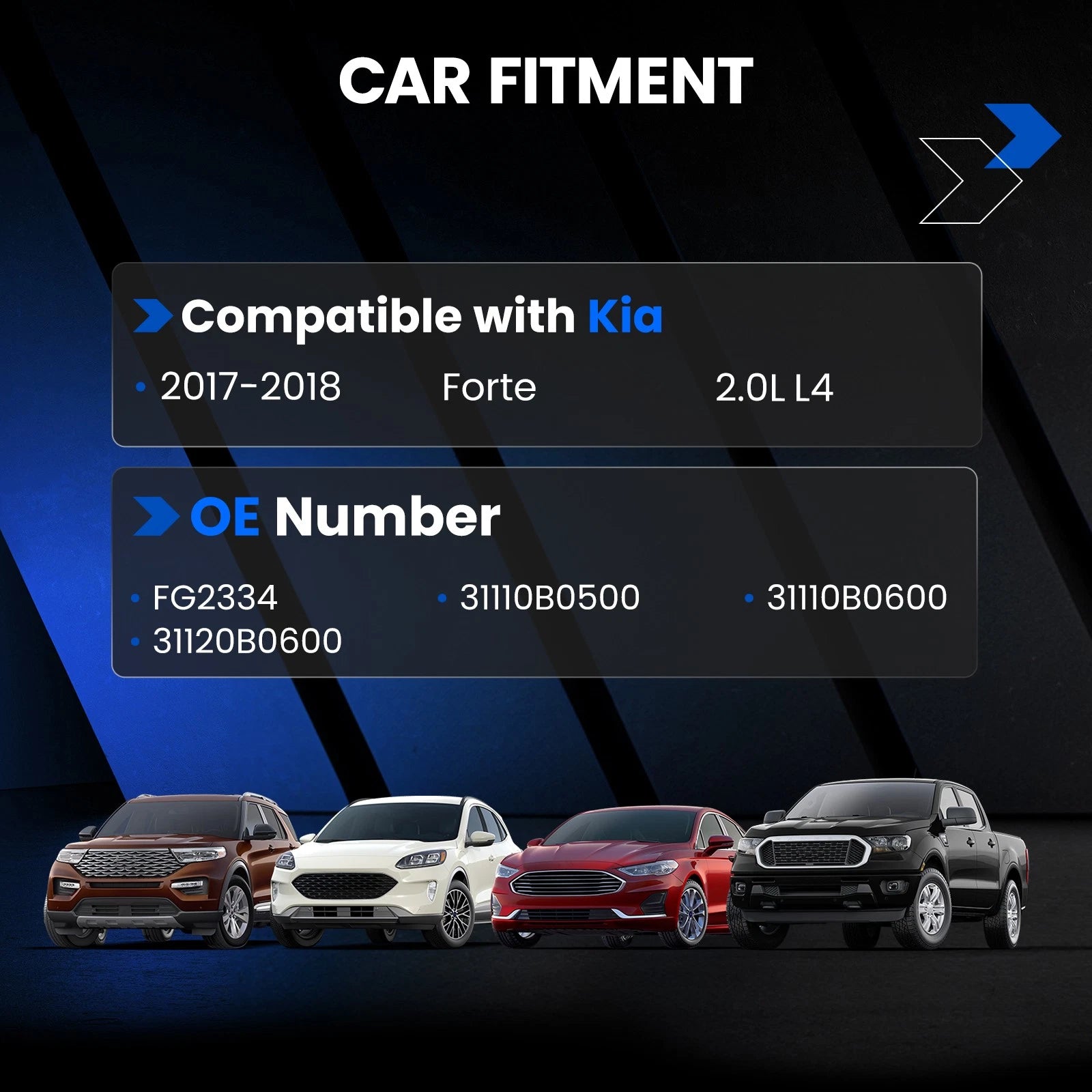 Set of 4 Engine Motor Mounts for Ram C/V, Routan (2011–2015)