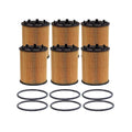 Set of 6 Engine Oil Filters for Dodge Fiat Jeep 1.4L L4 GAS (OEM)