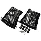 Pocket Storage Net 25x60cm 2 x Storage Mesh Bag With Screws
