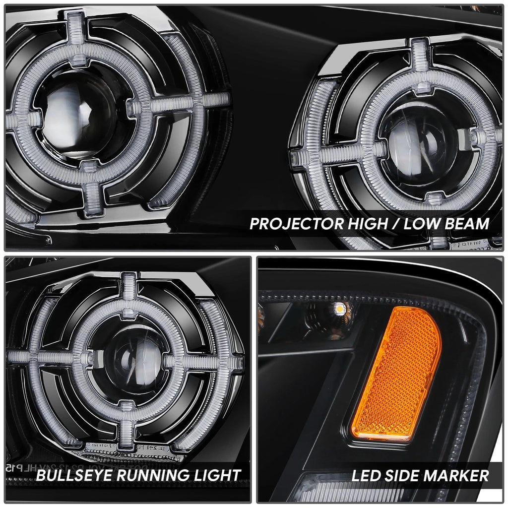 LED Sequential Chasing Projector Headlights for Kenworth T660 (2008–2017)