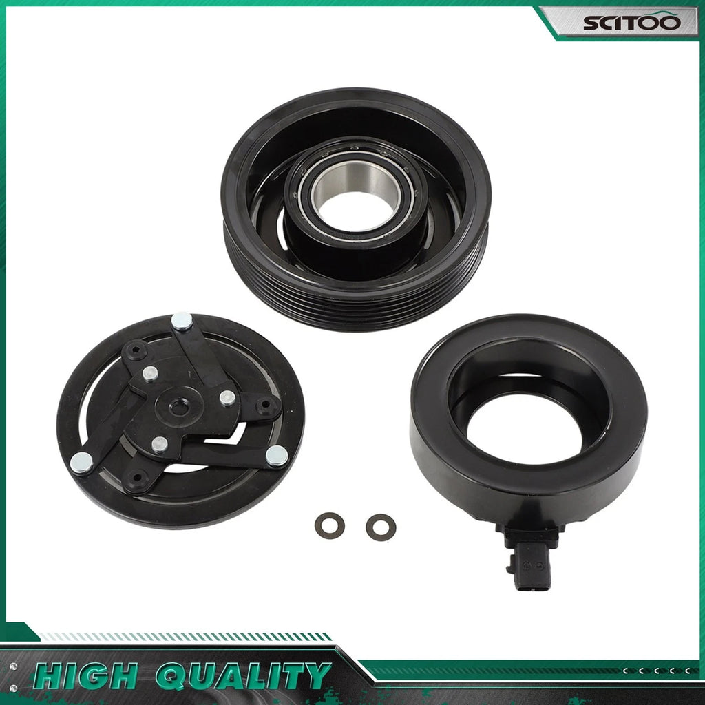 AC Compressor Clutch Kit for Fiat 500X (2016–2018) Jeep Renegade (2015–2018)