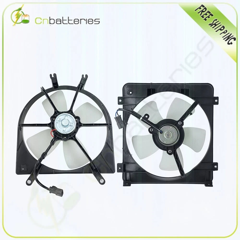 Radiator Condenser & Engine Cooling Fan Kit for Honda Civic (1996–1998)