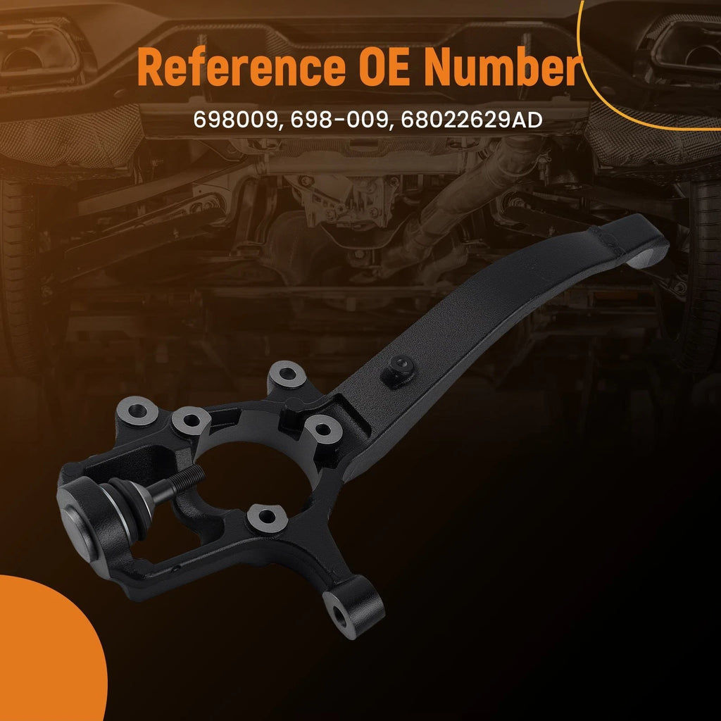 Driver Knuckle Assembly Kit for Dodge Durango and Jeep Grand Cherokee (2011–2018)