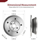 Brake Disc Rotor Hub for John Deere Gator TX