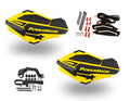 Powermadd Sentinel LED Turn Signal Handguards for Snowmobile (Stealth)