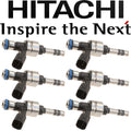 Set of 6 Fuel Injectors for LaCrosse ATS CTS Camaro Impala (2010–2019)