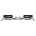 Driver & Passenger Foot Pegs for Harley Low Rider Fat Boy (2018-2025)