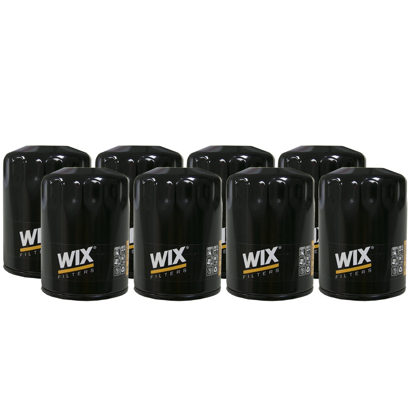 Set of 8 Engine Oil Filters for Ford Lincoln Mazda Mercury (DOHC FI)