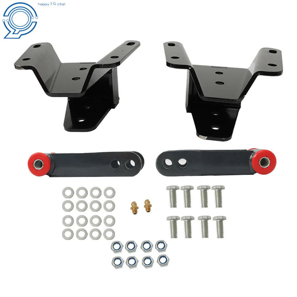 4" Rear Drop Lowering Shackle Kit for Ford F100 2WD (1965–1972)