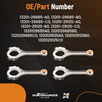 4Pcs Connecting Rod for Toyota Scion TC XB Camry RAV4 1AZ 2AZ 1AR (2001–2015)