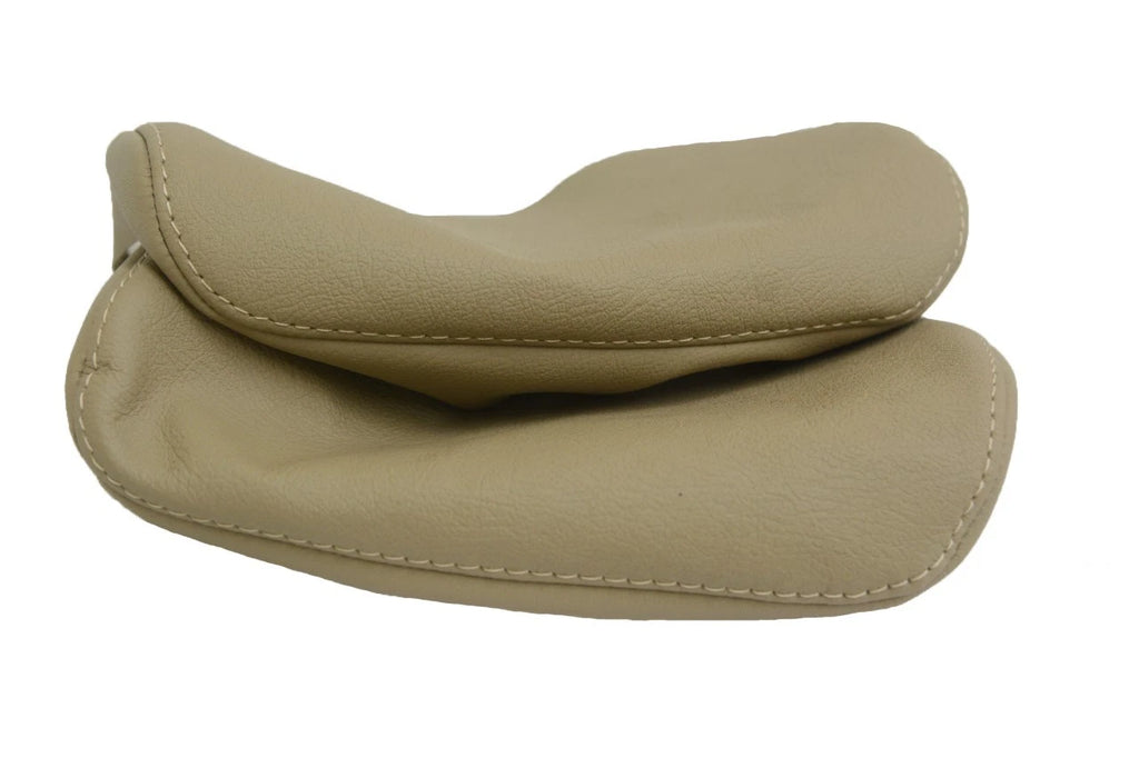 Leather Synthetic Center Console Armrest Cover for Lincoln MKS (2009–2016) Beige